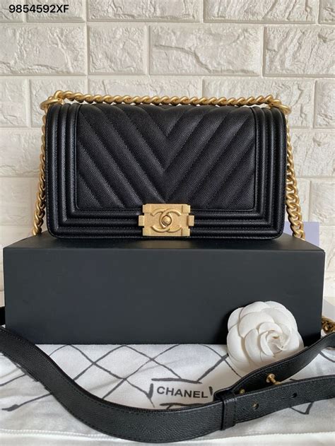 chanel medium boy black gold crossbody classic flap|best Chanel flap.